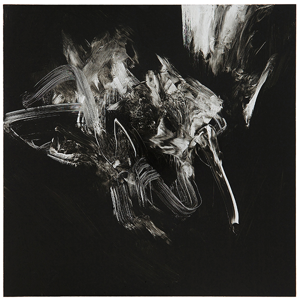 Painting IX. 2015. Oil on Aluminium. 30 x 30 cm