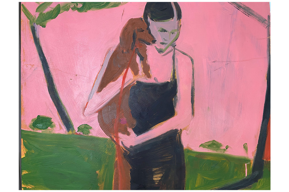 ITCHYCOO PARK, 2023, Oil on wood, 50 x 60cm