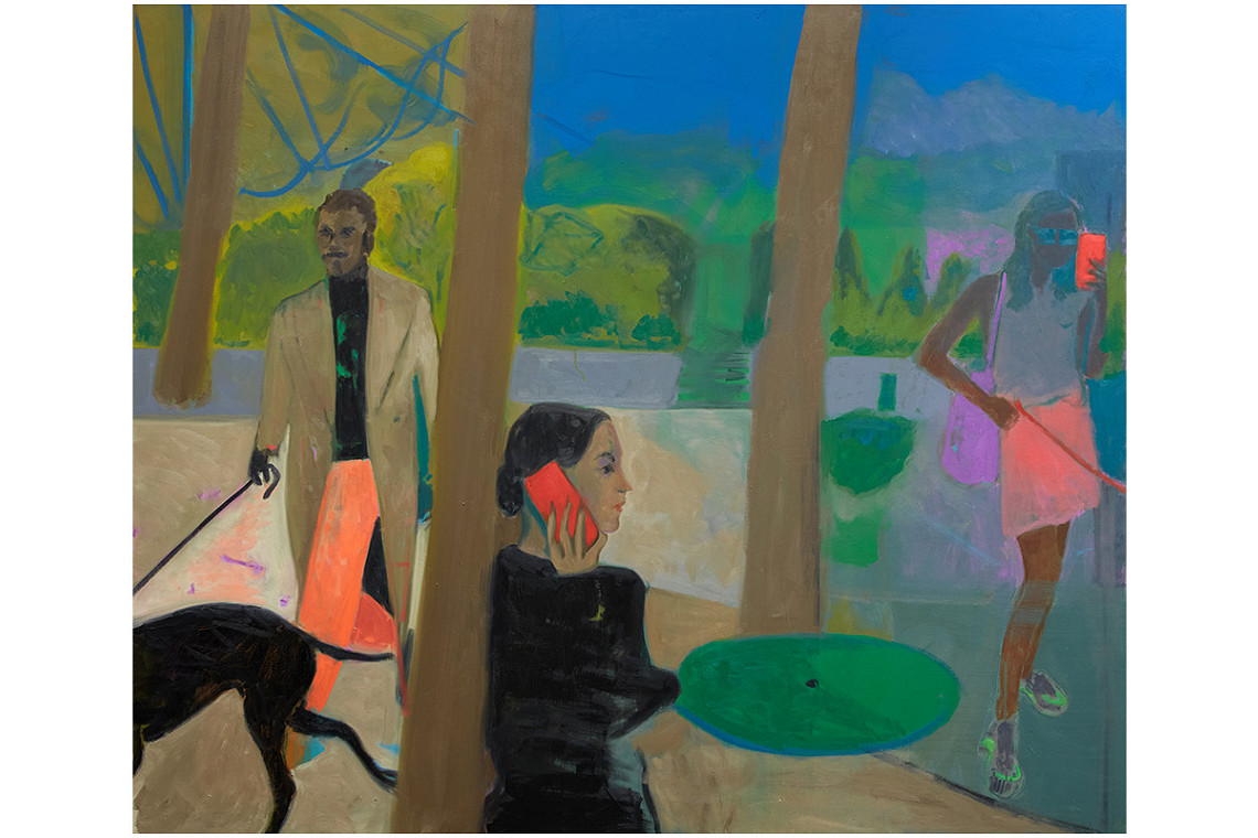 LUX JARDIN II, 2024, Oil on linen, 160 x 190cm
